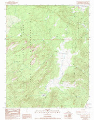 Rockhouse Basin California Historical topographic map, 1:24000 scale, 7.5 X 7.5 Minute, Year 1987