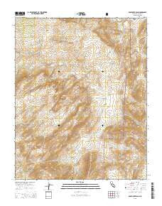 Rockhouse Basin California Current topographic map, 1:24000 scale, 7.5 X 7.5 Minute, Year 2015