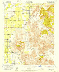 Rocky Hill California Historical topographic map, 1:24000 scale, 7.5 X 7.5 Minute, Year 1951