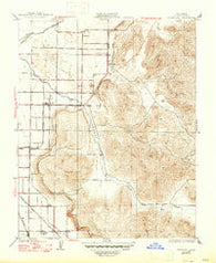 Rocky Hill California Historical topographic map, 1:31680 scale, 7.5 X 7.5 Minute, Year 1927