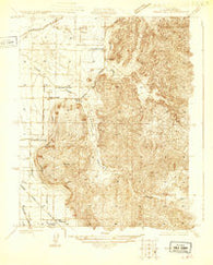 Rocky Hill California Historical topographic map, 1:31680 scale, 7.5 X 7.5 Minute, Year 1925