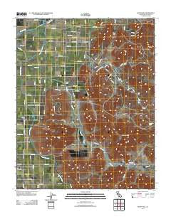 Rocky Hill California Historical topographic map, 1:24000 scale, 7.5 X 7.5 Minute, Year 2012
