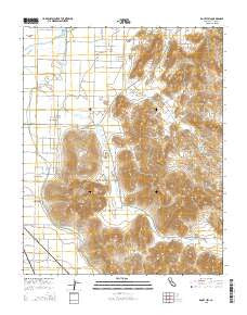 Rocky Hill California Current topographic map, 1:24000 scale, 7.5 X 7.5 Minute, Year 2015