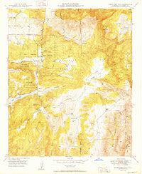 Rodriguez Mtn. California Historical topographic map, 1:24000 scale, 7.5 X 7.5 Minute, Year 1949