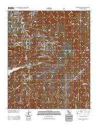 Rodriguez Mountain California Historical topographic map, 1:24000 scale, 7.5 X 7.5 Minute, Year 2012