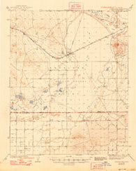Rogers Lake California Historical topographic map, 1:62500 scale, 15 X 15 Minute, Year 1942