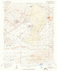 Rogers Lake California Historical topographic map, 1:62500 scale, 15 X 15 Minute, Year 1956