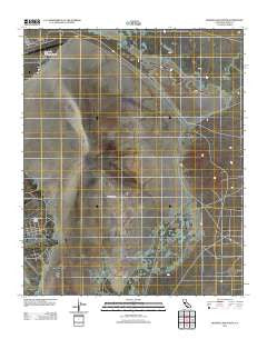 Rogers Lake North California Historical topographic map, 1:24000 scale, 7.5 X 7.5 Minute, Year 2012