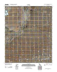 Rogers Lake South California Historical topographic map, 1:24000 scale, 7.5 X 7.5 Minute, Year 2012