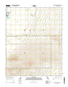Rogers Lake South California Current topographic map, 1:24000 scale, 7.5 X 7.5 Minute, Year 2015
