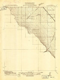 Romain California Historical topographic map, 1:31680 scale, 7.5 X 7.5 Minute, Year 1913