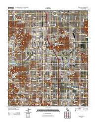 Romoland California Historical topographic map, 1:24000 scale, 7.5 X 7.5 Minute, Year 2012