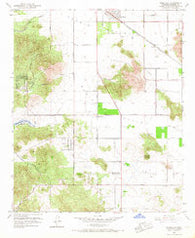 Romoland California Historical topographic map, 1:24000 scale, 7.5 X 7.5 Minute, Year 1953
