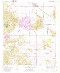 Romoland California Historical topographic map, 1:24000 scale, 7.5 X 7.5 Minute, Year 1953