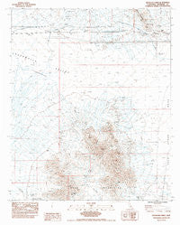 Roosevelt Mine California Historical topographic map, 1:24000 scale, 7.5 X 7.5 Minute, Year 1983