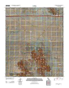 Roosevelt Mine California Historical topographic map, 1:24000 scale, 7.5 X 7.5 Minute, Year 2012
