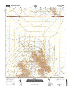 Roosevelt Mine California Current topographic map, 1:24000 scale, 7.5 X 7.5 Minute, Year 2015