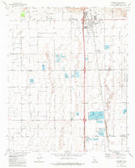 Rosamond California Historical topographic map, 1:24000 scale, 7.5 X 7.5 Minute, Year 1973