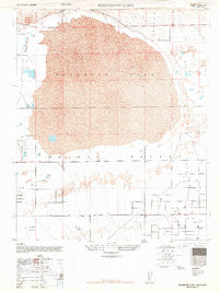 Rosamond Lake California Historical topographic map, 1:24000 scale, 7.5 X 7.5 Minute, Year 1947