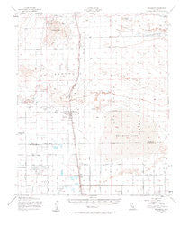 Rosamond California Historical topographic map, 1:62500 scale, 15 X 15 Minute, Year 1956
