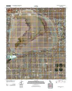 Rosamond Lake California Historical topographic map, 1:24000 scale, 7.5 X 7.5 Minute, Year 2012