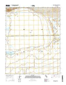 Rosamond Lake California Current topographic map, 1:24000 scale, 7.5 X 7.5 Minute, Year 2015