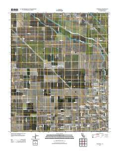 Rosedale California Historical topographic map, 1:24000 scale, 7.5 X 7.5 Minute, Year 2012