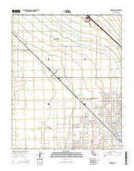 Rosedale California Current topographic map, 1:24000 scale, 7.5 X 7.5 Minute, Year 2015
