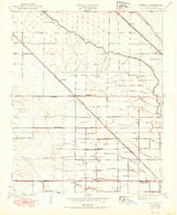 Rosedale California Historical topographic map, 1:24000 scale, 7.5 X 7.5 Minute, Year 1950