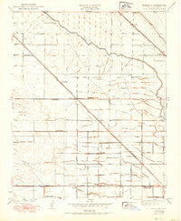 Rosedale California Historical topographic map, 1:24000 scale, 7.5 X 7.5 Minute, Year 1950