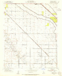 Rosedale California Historical topographic map, 1:24000 scale, 7.5 X 7.5 Minute, Year 1954