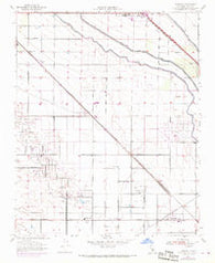 Rosedale California Historical topographic map, 1:24000 scale, 7.5 X 7.5 Minute, Year 1954