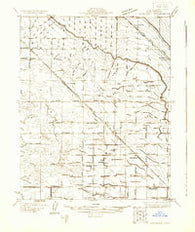 Rosedale California Historical topographic map, 1:31680 scale, 7.5 X 7.5 Minute, Year 1930