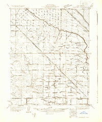 Rosedale California Historical topographic map, 1:31680 scale, 7.5 X 7.5 Minute, Year 1930