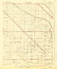 Rosedale California Historical topographic map, 1:31680 scale, 7.5 X 7.5 Minute, Year 1933