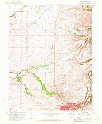 Roseville California Historical topographic map, 1:24000 scale, 7.5 X 7.5 Minute, Year 1967