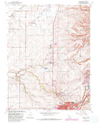 Roseville California Historical topographic map, 1:24000 scale, 7.5 X 7.5 Minute, Year 1967