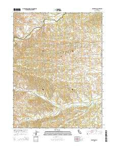 Rosewood California Current topographic map, 1:24000 scale, 7.5 X 7.5 Minute, Year 2015