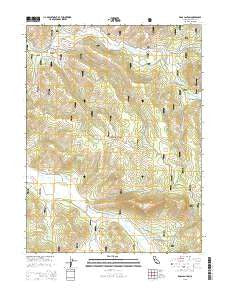 Ross Canyon California Current topographic map, 1:24000 scale, 7.5 X 7.5 Minute, Year 2015