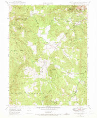 Rough And Ready California Historical topographic map, 1:24000 scale, 7.5 X 7.5 Minute, Year 1949