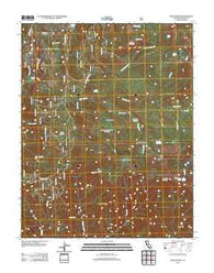 Rough Spur California Historical topographic map, 1:24000 scale, 7.5 X 7.5 Minute, Year 2012
