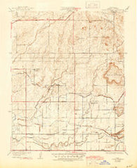 Round Mountain California Historical topographic map, 1:31680 scale, 7.5 X 7.5 Minute, Year 1922