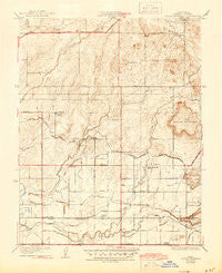 Round Mountain California Historical topographic map, 1:31680 scale, 7.5 X 7.5 Minute, Year 1922