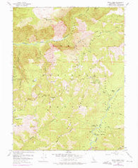 Royal Gorge California Historical topographic map, 1:24000 scale, 7.5 X 7.5 Minute, Year 1953
