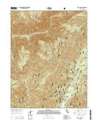 Royal Gorge California Current topographic map, 1:24000 scale, 7.5 X 7.5 Minute, Year 2015