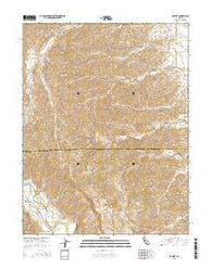Rumsey California Current topographic map, 1:24000 scale, 7.5 X 7.5 Minute, Year 2015