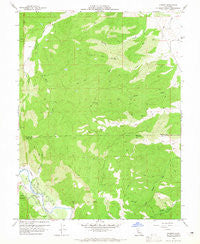 Rumsey California Historical topographic map, 1:24000 scale, 7.5 X 7.5 Minute, Year 1959