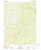 Rush Creek Lakes California Historical topographic map, 1:24000 scale, 7.5 X 7.5 Minute, Year 1982