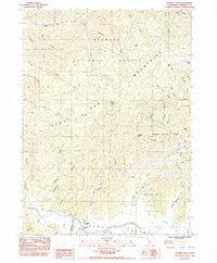 Russell Peak California Historical topographic map, 1:24000 scale, 7.5 X 7.5 Minute, Year 1984