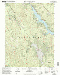 Ruth Lake California Historical topographic map, 1:24000 scale, 7.5 X 7.5 Minute, Year 1997